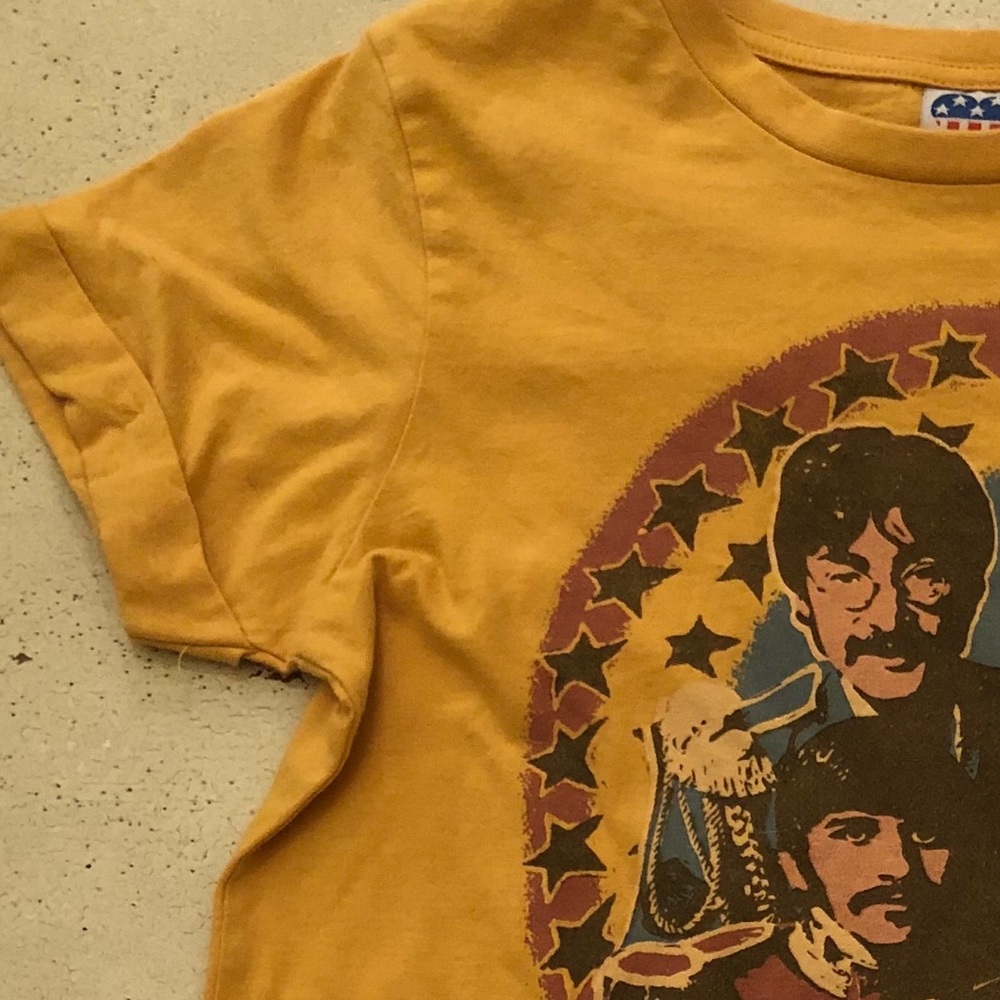 Junk Food The Beatles Retro Women’s Tee - Picture 3 of 4